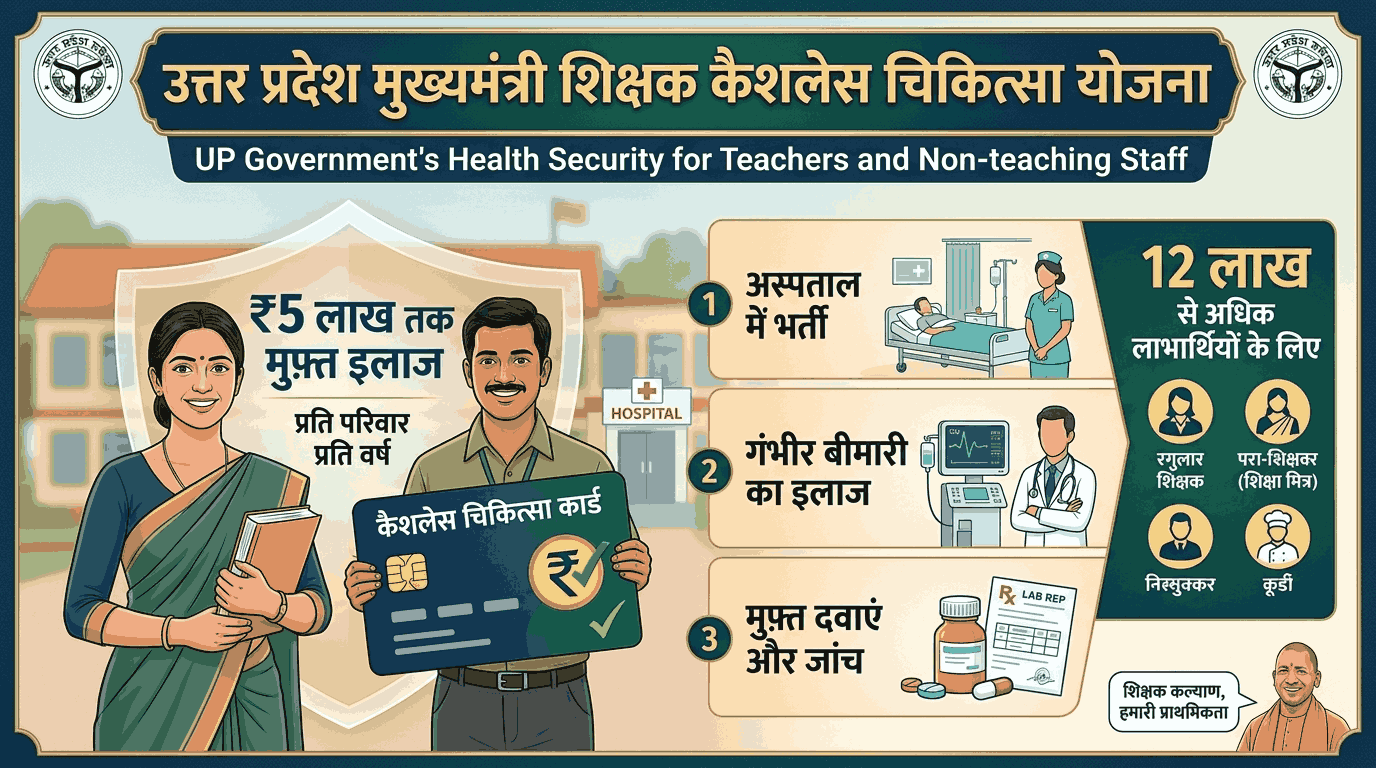 Mukhyamantri Shikshak Cashless Chikitsa